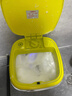 小鴨小型半自動(dòng)單桶迷你洗衣機 嬰兒小洗衣機  內衣褲洗衣機  家用宿舍洗襪子神器WPZ1568XL 1.5公斤 單洗 復古黃+經(jīng)典款 曬單實(shí)拍圖