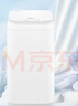 海爾（Haier）洗衣機小型全自動(dòng) 迷你嬰兒內衣洗 3KG高溫除菌超凈洗洗衣機租房一人  XQBM30-R368 曬單實(shí)拍圖