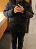 鴨鴨【255充絨】冬季加厚羽絨服男士新年短款面包服保暖極寒連帽外套 曬單實(shí)拍圖
