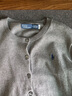 Polo Ralph Lauren 拉夫勞倫  女裝 經(jīng)典款修身版型圓領(lǐng)針織開(kāi)襟衫RL26850 020-灰色 偏小 M 曬單實(shí)拍圖