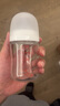 貝親（Pigeon）新生兒 防脹氣寬口徑玻璃奶瓶160ml SS號奶嘴 0個(gè)月+ AA260 曬單實(shí)拍圖