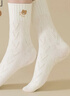 南極人10雙女士襪子女中筒秋冬季純色棉柔白色運動(dòng)休閑少女學(xué)生長(cháng)筒襪 曬單實(shí)拍圖