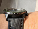 迪芙耀（DIFUYAO）適用寶珀表帶寶珀五十噚尋表帶5000纖維尼龍帆布5100真皮手表帶男 黑色【無(wú)扣】 23mm 曬單實(shí)拍圖