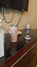 摩飛電器（Morphyrichards） 電熱水壺便攜式燒水壺旅行保溫電熱水杯316不銹鋼燒水杯密封調溫MR6060 0.3L 落櫻粉 曬單實(shí)拍圖