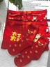 candynut兒童本命年內褲女童大紅色襪子組合純棉平角褲中大童馬年鴻運短褲 吉祥如意-平角褲【2內褲2襪子】 150 建議135-145cm 50-60斤 曬單實(shí)拍圖