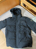 鴨鴨冬裝爸爸裝羽絨服中老年人男士脫卸帽加厚防寒服商務(wù)休閑外套男款 曬單實(shí)拍圖