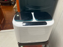 榮事達全自動(dòng)雙桶分區洗衣機洗烘一體迷你內衣褲懶人嬰兒母嬰洗襪子機高溫煮洗殺菌小型波輪多功能洗衣機 雙桶煮洗款-不銹鋼內筒-95℃高溫煮洗 曬單實(shí)拍圖