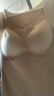 婷美（GRACEWELL）塑身保暖美體塑形背心收腹聚攏免穿文胸內里磨毛防靜電燕麥色XL 曬單實(shí)拍圖