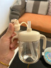 英氏（YEEHOO）兒童牛奶杯寶寶學(xué)飲杯帶刻度吸管水杯嬰幼兒專(zhuān)用喝水防摔杯子 曬單實(shí)拍圖