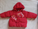 巴拉巴拉童裝兒童羽絨服女童2025新款紅色拜年服寶寶女寶保暖春裝國風(fēng)外套 曬單實(shí)拍圖