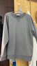 CARE OF LORD藝術(shù)家系列 春秋男士重磅長(cháng)絨棉毛圈休閑圓領(lǐng)衛衣6501 經(jīng)典灰 2XL 曬單實(shí)拍圖