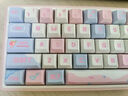 RK R65無(wú)線(xiàn)輕音機械鍵盤(pán)女生粉色可愛(ài)66鍵辦公便攜藍牙有線(xiàn)三模電競游戲專(zhuān)用客制化筆記本外接打字 冰淇淋-水蜜桃V3靜音軸-三模 曬單實(shí)拍圖