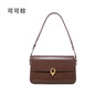 拉菲斯?。↙a Festin）2026新款包包大容量單肩斜挎真皮女包通勤腋下包生日情人節禮物 可可棕 曬單實(shí)拍圖