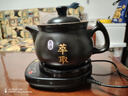 一壺百飲中藥鍋煎藥壺中藥壺養生壺全自動(dòng)藥壺熬藥鍋藥膳煲陶瓷家用熬中藥鍋電子熬藥罐電砂鍋煎藥機煮藥壺 【人參印花內無(wú)釉】 7.5L 壺A+黑底座A 曬單實(shí)拍圖