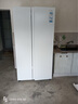 統帥（Leader）海爾冰箱出品618L對開(kāi)門(mén)雙開(kāi)門(mén)家用冰箱超大容量一級能效BCD-618WGLSSEDW9以舊換新補貼 曬單實(shí)拍圖