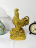 天祥緣銅公雞擺件吉祥物黃銅生肖雞金雞報喜客廳臥室桃花銅雞工藝品大號 原創(chuàng  )設計 28號財福雞【配底座】 曬單實(shí)拍圖