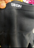 SIINSIIN【楊冪同款】微喇褲女秋冬季新款加絨瑜伽褲子保暖鯊魚(yú)喇叭褲 【中暖6.0pro】常規-顯瘦黑 （凈身高161-167cm） M 【100-120斤】 曬單實(shí)拍圖