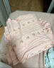 婧麒（JOYNCLEON）月子服純棉春秋紗布產(chǎn)后哺乳孕婦睡衣家居服 粉XL jyz181399 曬單實(shí)拍圖