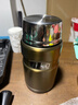 膳魔師（THERMOS）進(jìn)口真空長(cháng)效保冷保溫燜燒杯燜燒罐食物罐便當盒SK-3000/SK-3020 SK-3020-GL 金色 710ml 曬單實(shí)拍圖