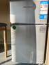 華寶小冰箱小型家用出租房用冷藏冷凍兩用一級能效節能省電迷你宿舍寢室辦公室二門(mén)電冰箱 【店長(cháng)推薦】48L銀色【三天不到一度電】 曬單實(shí)拍圖