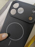 奶小鴨（NEYAA）適用蘋(píng)果17promax手機殼iphone17promax保護套全包超薄Magsafe磁吸液態(tài)硅膠防摔簡(jiǎn)約男女款 石墨黑 曬單實(shí)拍圖