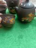 原礦紫砂茶具套裝變色龍鳳泡茶壺功夫茶杯陶瓷家用茶具一整套禮盒 10頭紫砂-龍鳳龍蛋壺玉蘭六杯 曬單實(shí)拍圖