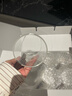 TEAHUE茶杯玻璃水杯家用套裝涼水泡綠茶杯子加厚耐高溫杯具家庭待客整套 曬單實(shí)拍圖