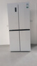容聲431升十字門(mén)對開(kāi)四開(kāi)門(mén)大容量家用電冰箱一級能效雙變頻風(fēng)冷無(wú)霜母嬰BCD-431WD3FP煥新補貼 曬單實(shí)拍圖