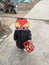 保姆鵝 兒童羽絨服中長(cháng)防風(fēng)加厚男童女童連帽蓄暖冬季羽絨外套[NG2859] 炭黑 110 曬單實(shí)拍圖