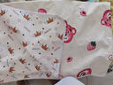 嬰兒童隔尿墊防水可洗寶寶可水洗姨媽墊月經(jīng)透氣雙面隔夜床墊單 草莓熊 100*150cm 曬單實(shí)拍圖