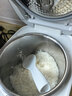 松下（Panasonic）飯光光2.0電飯煲0涂層IH加熱家用電飯鍋4-5人無(wú)涂層不銹鋼4升一級能效SR-HNS152-W 曬單實(shí)拍圖
