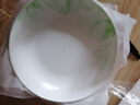 NINE CRANES景德鎮餐具骨瓷餐盤(pán)碟子釉下彩菜盤(pán)飯盤(pán)高檔輕奢簡(jiǎn)約8英寸菜盤(pán)4個(gè) 曬單實(shí)拍圖