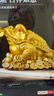 繽越黃銅金蟾招財擺件銅金蟾蜍三足金蟾金蟬擺件客廳玄關(guān)擺件開(kāi)業(yè)禮物 曬單實(shí)拍圖