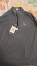 HAGLOFS火柴棍運動(dòng)T恤打底衫透氣保暖半拉鏈立領(lǐng)上衣運動(dòng)戶(hù)外休閑 灰藍色 薄款 4XL  建議190-220斤 曬單實(shí)拍圖