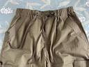 MAGIOPY奢侈高端品牌男裝美式復古休閑褲男春秋傘兵褲男寬松直筒闊腿長(cháng)褲 軍綠色 S 適合90-110斤 曬單實(shí)拍圖