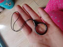 今舞 手機掛繩金屬支架手機扣指環(huán)扣創(chuàng  )意指環(huán)繩網(wǎng)紅手機掛繩短款扣環(huán)潮牌男女款多功能手機圈扣防丟繩 黑色 曬單實(shí)拍圖
