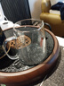 京東京造  玻璃公道杯 茶具配件高硼硅玻璃功夫茶具耐高溫直身公道杯500ml 曬單實(shí)拍圖