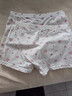 芬騰可安（FENTENGCARE）女童內褲A類(lèi)棉純棉平角褲女孩短褲中大童寶寶3-6-12歲2025新款YR 曬單實(shí)拍圖