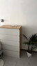 圣多堡五斗柜帶抽屜收納儲物柜家用靠墻柜子床尾置物柜客廳玄關(guān)柜五斗櫥 3抽櫸木色60*32*63CM 組裝 曬單實(shí)拍圖