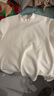 布先生小高領(lǐng)加厚保暖長(cháng)袖打底T恤男秋冬打底衫 象牙白 XL/180  曬單實(shí)拍圖