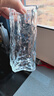 利比不規則冰川玻璃花瓶擺件客廳水養插花高級感水培ins風(fēng)高顏值花瓶 透明鐘乳 17cm 曬單實(shí)拍圖