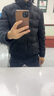 皮爾卡丹90鵝絨羽絨服男士2025冬季輕薄保暖上衣休閑純色立領(lǐng)外套男款夾克 黑色 L 115-130斤 曬單實(shí)拍圖
