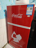 可口可樂(lè )（Coca-Cola）冰箱一級能效68L雙開(kāi)門(mén)小型冰箱冷藏冷凍兩用小冰箱戶(hù)外家居用品 曬單實(shí)拍圖