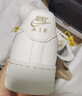 耐克NIKE女空軍一號AF1 新年禮物 運動(dòng)鞋FV3654-111帆白36.5 曬單實(shí)拍圖