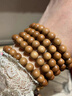 九道一正宗老山檀香手串黑肉級印度邁索爾檀香木老料佛珠手鏈男念珠女 黑肉老料8mm*108顆 曬單實(shí)拍圖