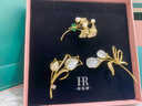 赫蓮娜(HR)輕奢官方品牌女胸針西裝高級首飾品新年節禮物送媽媽生日 幸運郁見(jiàn)你胸針 曬單實(shí)拍圖