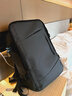 小米同款商務(wù)雙肩包男士大容量電腦包擴容防潑水皮膜高級感背包 灰色 曬單實(shí)拍圖