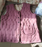 俞兆林中老年馬甲女奶奶開(kāi)衫羊毛加絨加厚馬夾坎肩媽媽保暖背心棉襖秋冬 曬單實(shí)拍圖