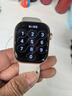 Apple/蘋(píng)果 Watch S11 智能手表GPS款42毫米玫瑰金色鋁金屬表殼淡桃粉色運動(dòng)型表帶S/M MEUN4CH/B 曬單實(shí)拍圖