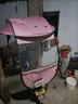 鋒淇星電動(dòng)車(chē)雨棚蓬小型電動(dòng)自行車(chē)防曬遮雨擋風(fēng)罩電瓶車(chē)加厚車(chē)棚遮陽(yáng)傘 冰粉草莓【軟簾簡(jiǎn)易款】前拉鏈開(kāi)窗+后口袋 車(chē)子：有后視鏡【借用鏡子安裝】 曬單實(shí)拍圖